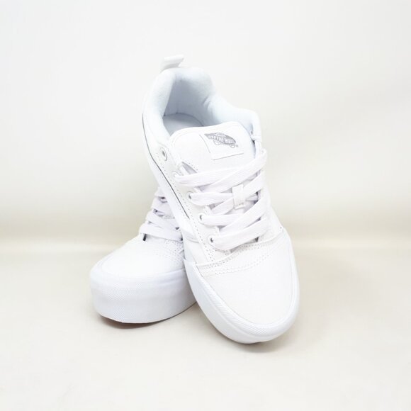 Vans Knu Stack Platform Stacked All True White Shoe Sneaker Mens 5.5 / Womens 7 - Picture 9 of 12
